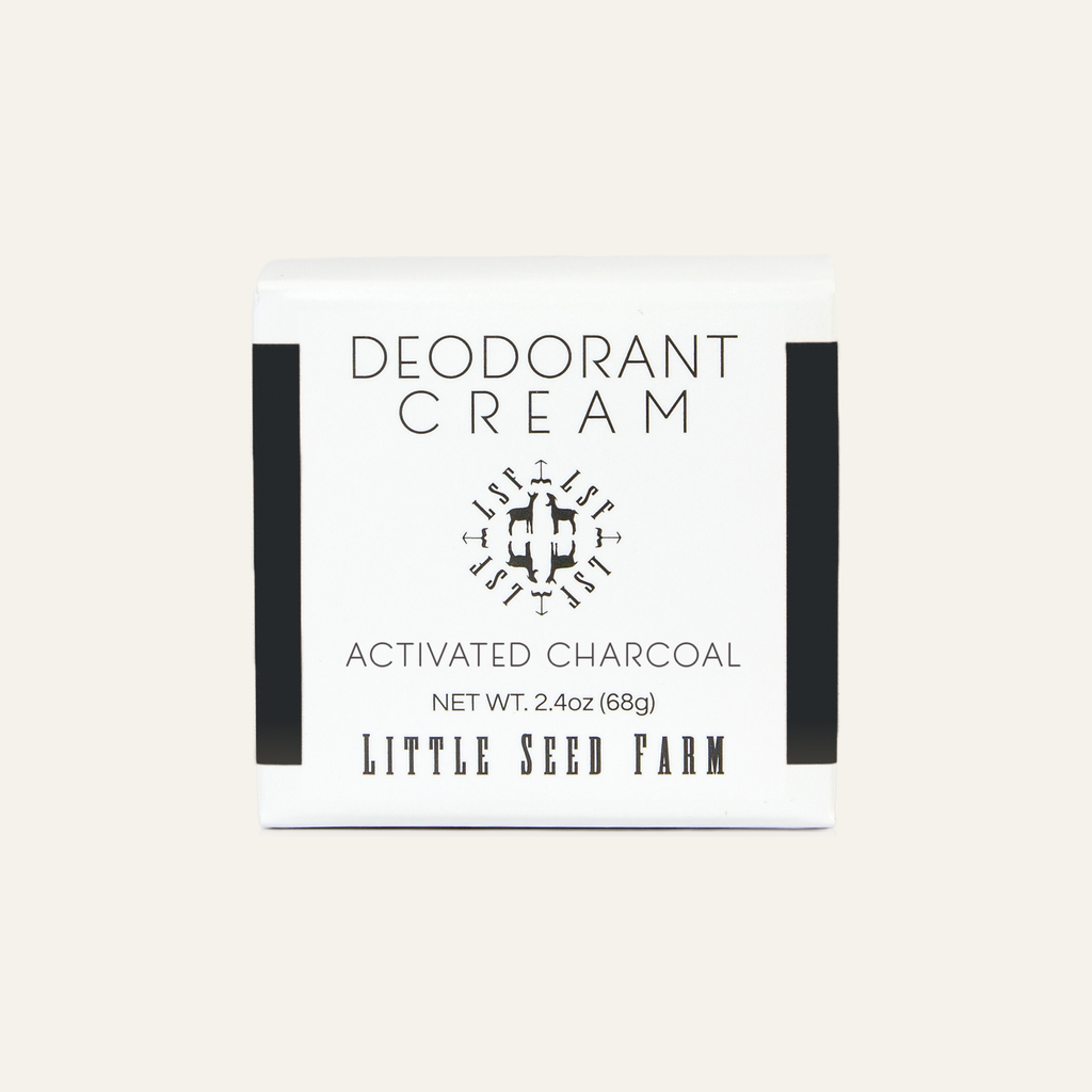 Activated Charcoal Deodorant Cream