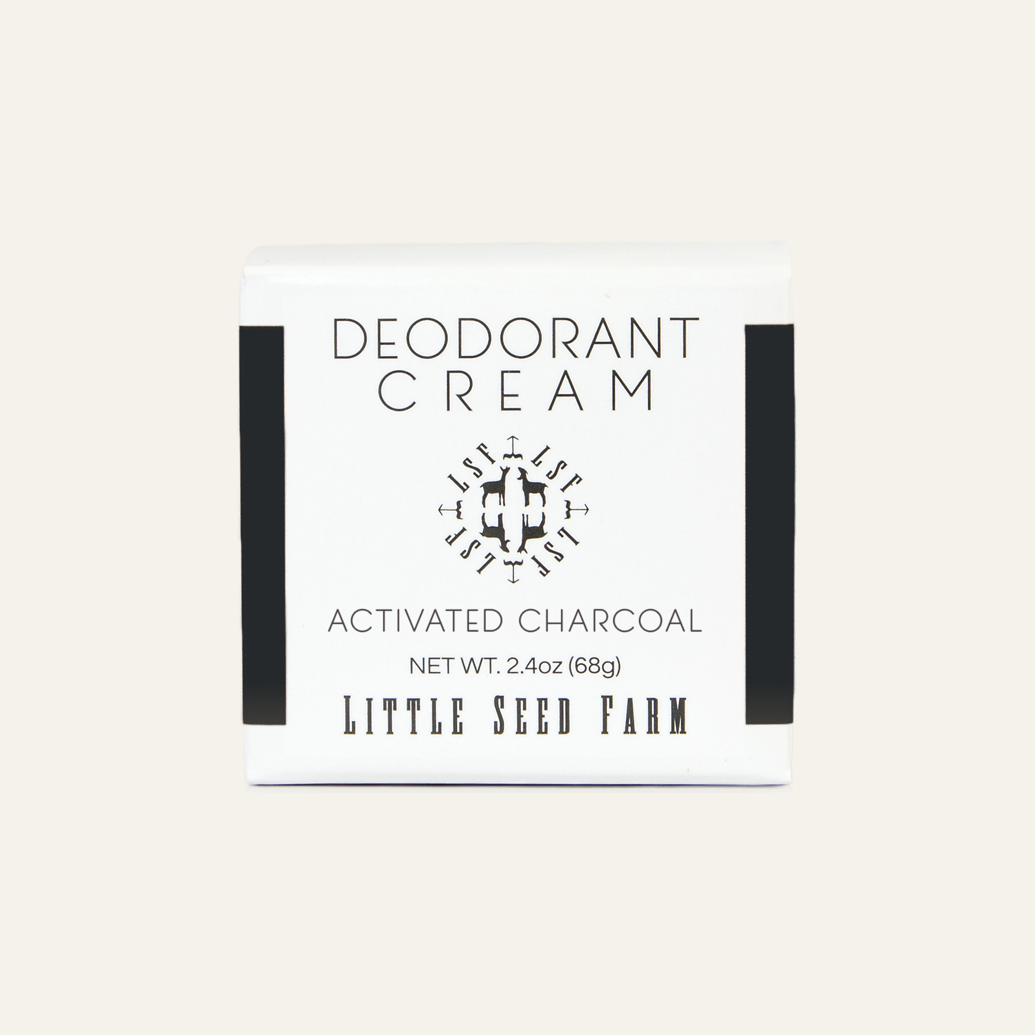 Activated Charcoal Deodorant Cream
