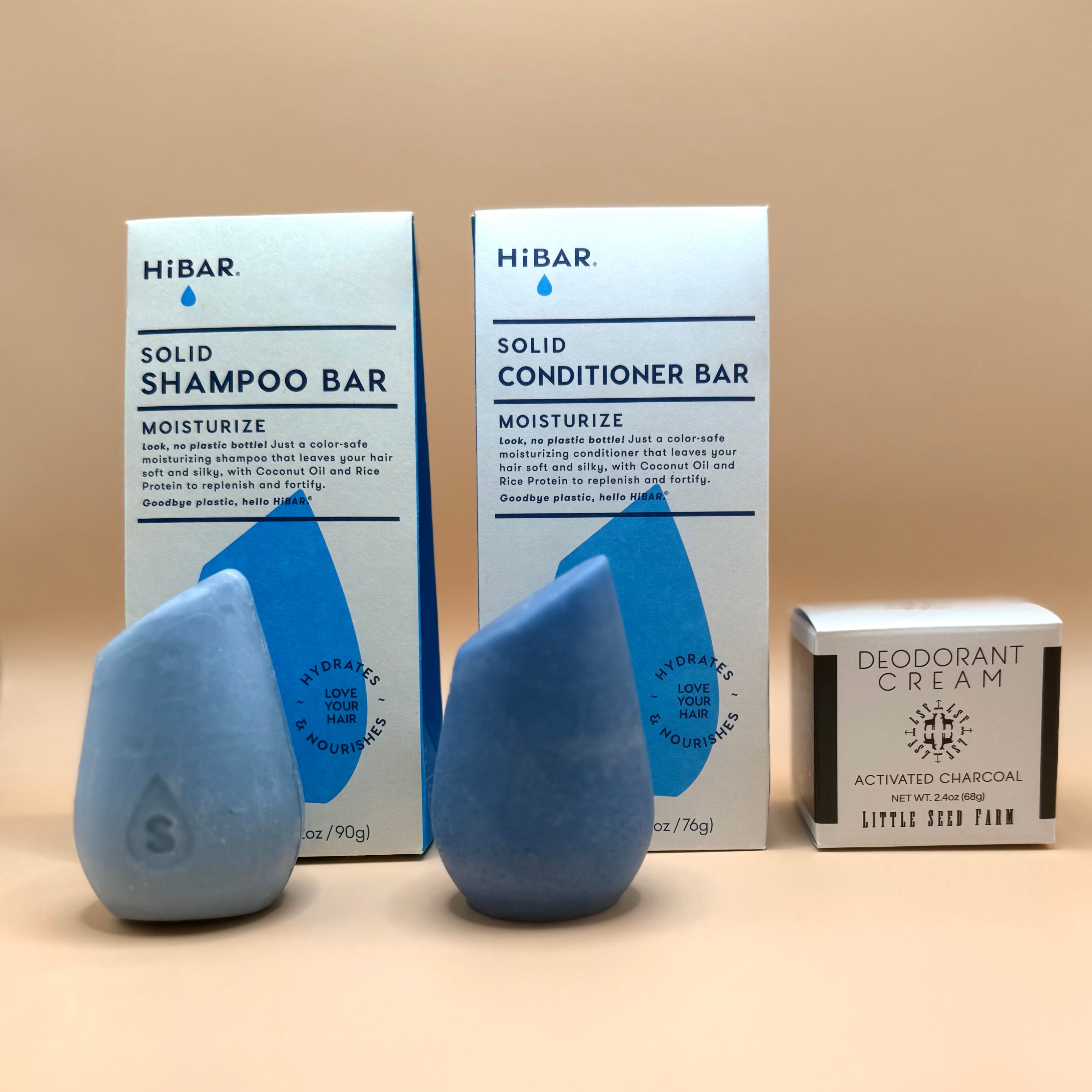 🌿 Zero-Waste Shower Bundle