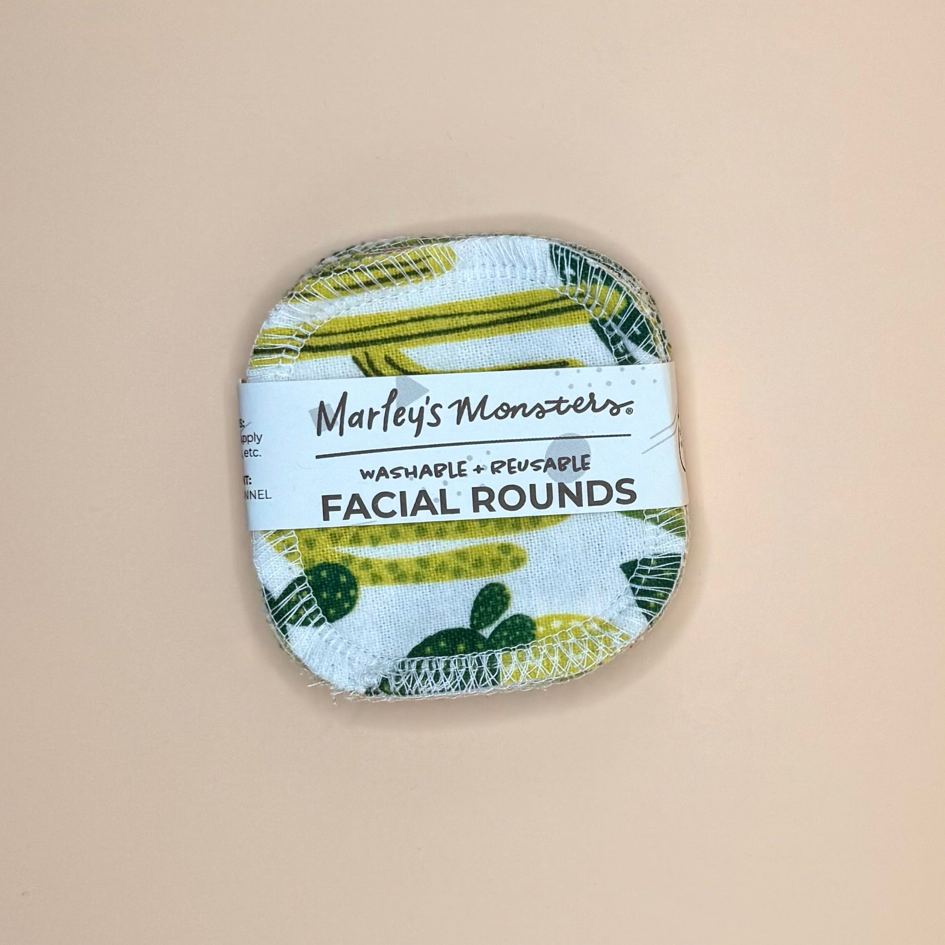 Marley’s Monsters Reusable Cotton Facial Rounds