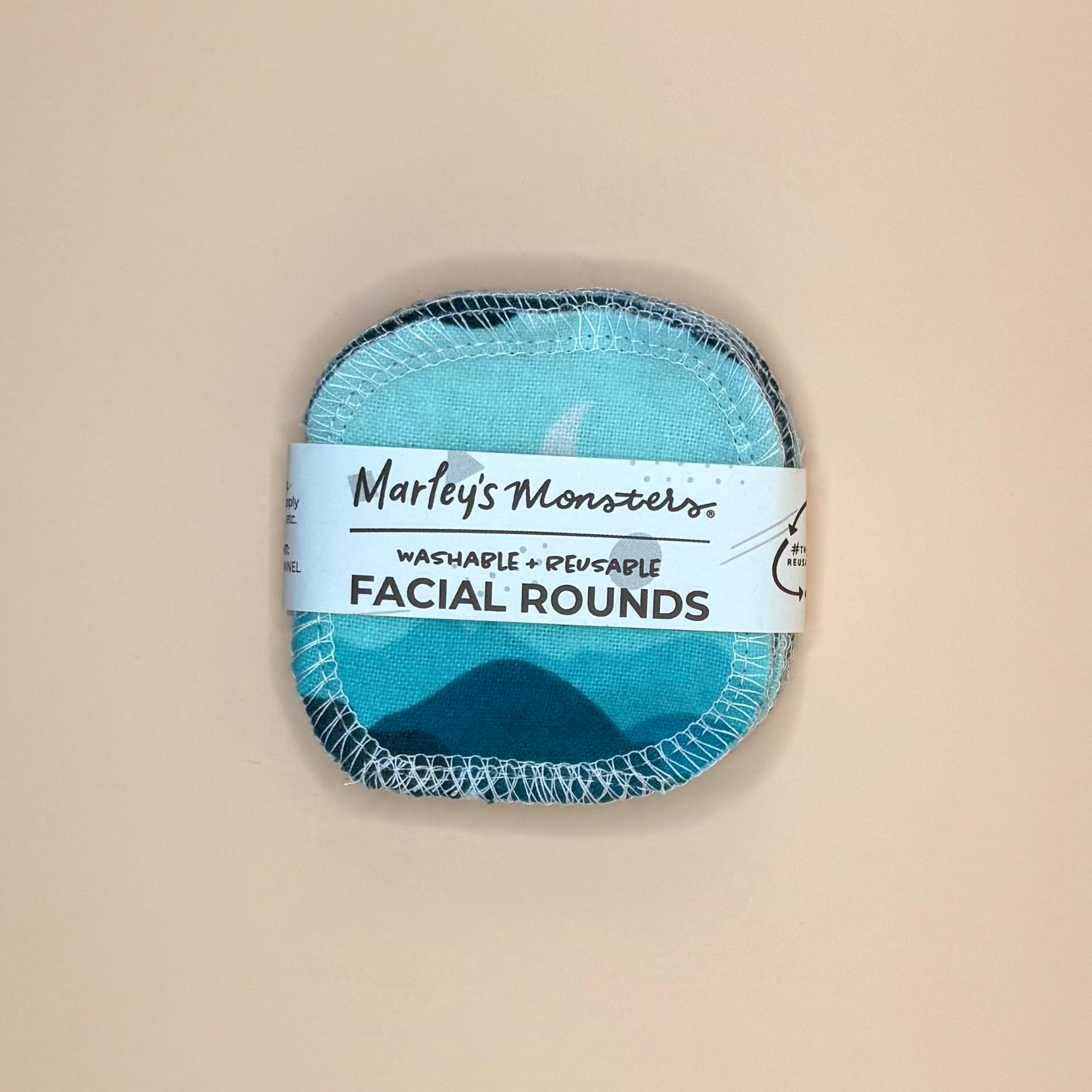 Marley’s Monsters Reusable Cotton Facial Rounds