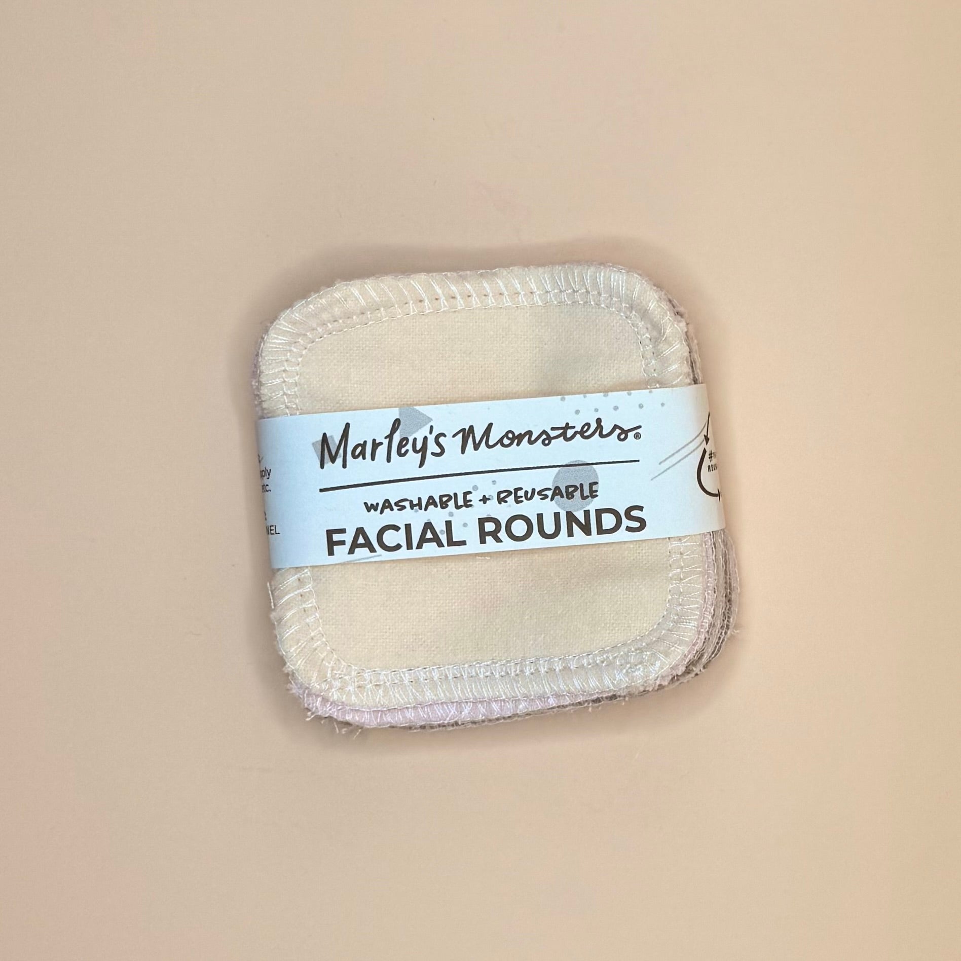 Marley’s Monsters Reusable Cotton Facial Rounds