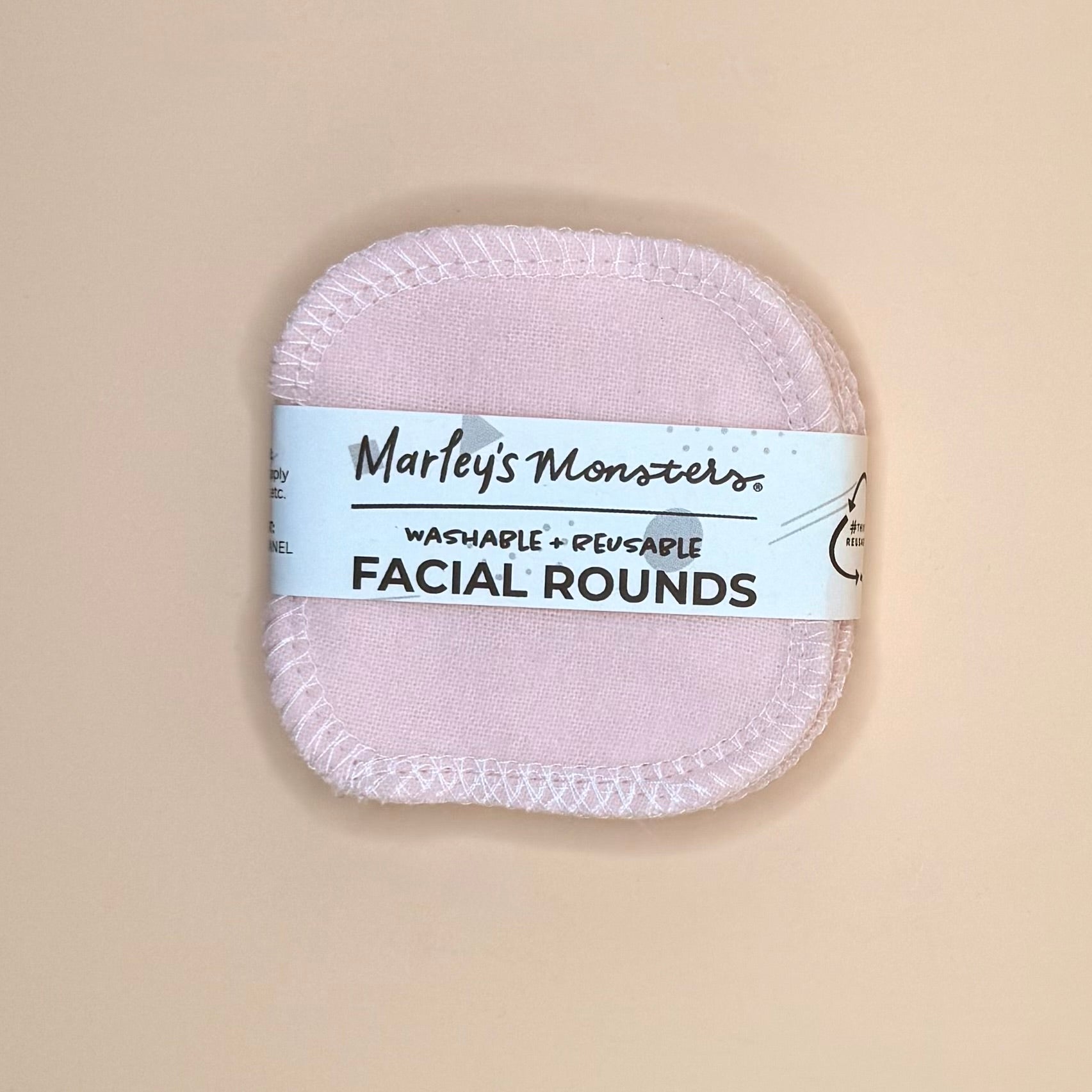 Marley’s Monsters Reusable Cotton Facial Rounds