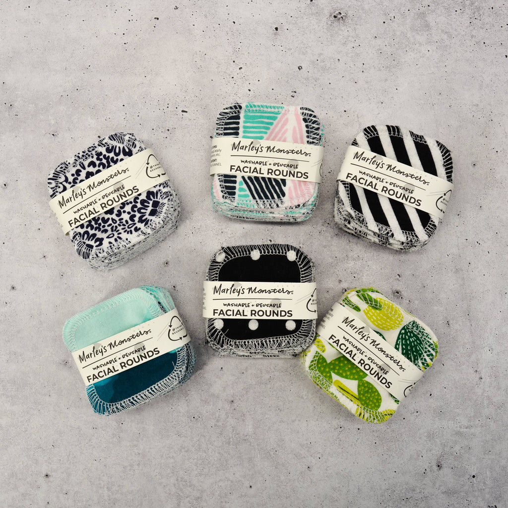 Marley’s Monsters Reusable Cotton Facial Rounds